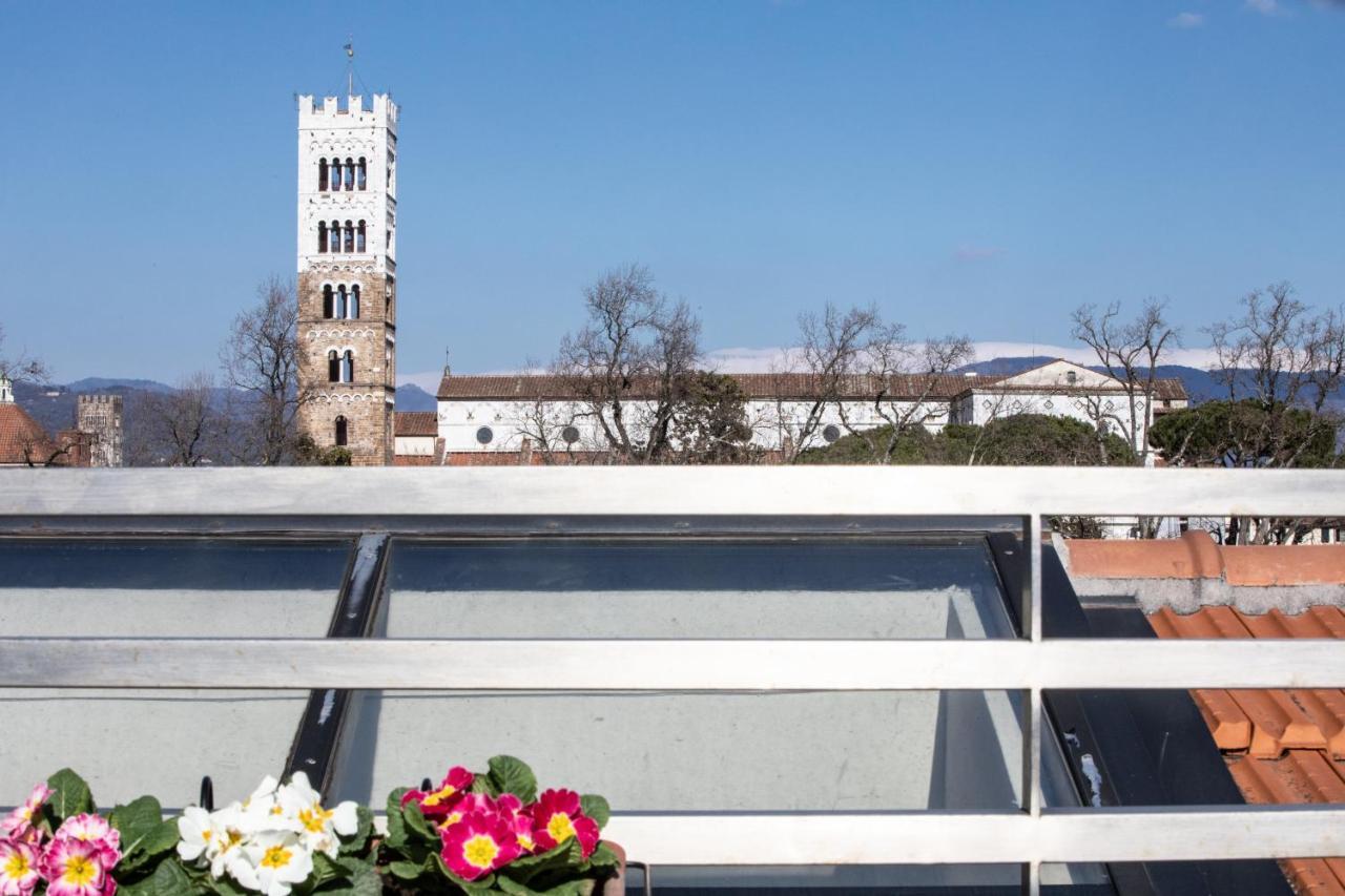 Rooftop Delight With Terrace Lucca Dış mekan fotoğraf
